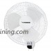 VIVOSUN 2 Pack 16 inch Wall Mount Oscillating Fan W/80 Degree Oscillation  3 Speed Settings  Adjustable Tilt  Quiet Operation (ETL Certified  White) - B07F6Y54FS